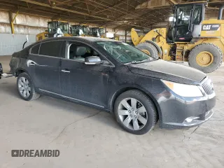 2013 Buick LaCrosse Premium 2 with VIN 1G4GH5E39DF270737, listed as a Copart auction lot 54581745 with 81,788 mi miles and Salvage title. Bid and sale history available at DreamBid. Image 4.