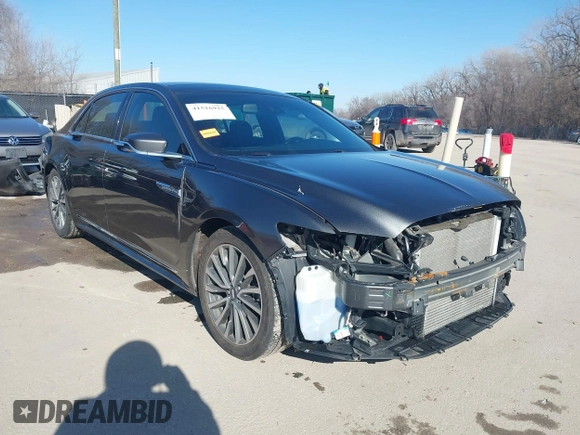2017 Lincoln Continental with VIN 1LN6L9TP2H5606988, listed as a IAAI auction lot 41516925 with 114,189 mi miles and . Bid and sale history available at DreamBid. Image 1.