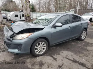 2012 Mazda 3 i Touring with VIN JM1BL1VF0C1514092, listed as a Copart auction lot 86447074 with 185,834 mi miles and Salvage Title. Bid and sale history available at DreamBid. Image 1.