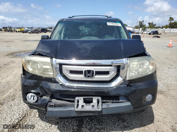 2011 Honda Pilot Touring with VIN 5FNYF4H91BB056898, listed as a Copart auction lot 51488365 with 172,827 mi miles and Salvage Title. Bid and sale history available at carsss.com. Image 5.