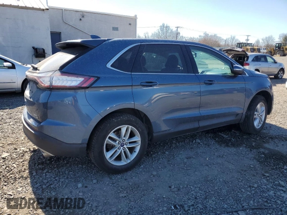 2018 Ford Edge SEL with VIN 2FMPK4J87JBB27599, listed as a Copart auction lot 47425335 with 61,797 mi miles and Salvage Title. Bid and sale history available at carsss.com. Image 3.