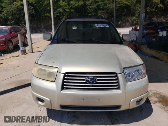 2006 Subaru Forester 2.5 X w/Premium Pkg with VIN JF1SG65636H717237, listed as a Copart auction lot 67310604 with Not Provided miles and Clean Title. Bid and sale history available at carsss.com. Image 5.