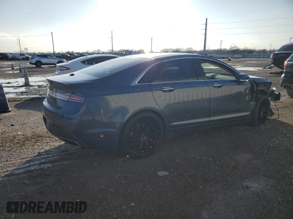2019 Lincoln MKZ Standard with VIN 3LN6L5A96KR632253, listed as a Copart auction lot 85334954 with 91,544 mi miles and Salvage Title. Bid and sale history available at carsss.com. Image 3.