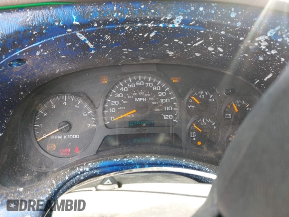2005 Chevrolet TrailBlazer LT with VIN 1GNDT13S552269402, listed as a IAAI auction lot 42155633 with 242,288 mi miles and . Bid and sale history available at DreamBid. Image 15.