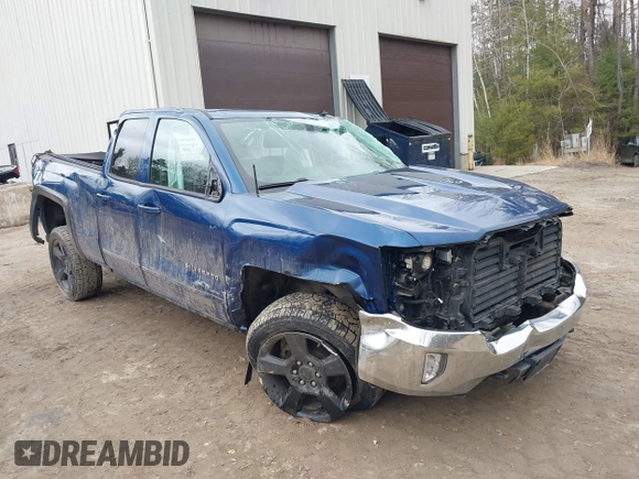 2017 Chevrolet Silverado 1500 LT with VIN 1GCVKREC1HZ396759, listed as a IAAI auction lot 42012664 with 1 mi miles. Bid and sale history available at carsss.com. Image 1.