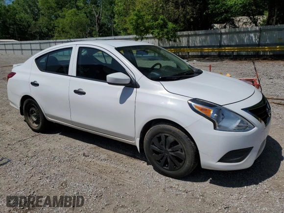 2018 Nissan Versa Sedan SV with VIN 3N1CN7AP3JL853373, listed as a Copart auction lot 52329325 with 68,932 mi miles and Salvage Title. Bid and sale history available at carsss.com. Image 4.