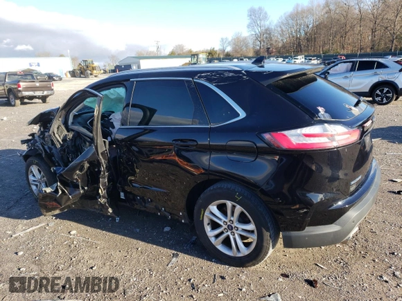 2019 Ford Edge SEL with VIN 2FMPK3J92KBB56822, listed as a Copart auction lot 41460905 with 0 mi miles and Salvage Title. Bid and sale history available at carsss.com. Image 2.