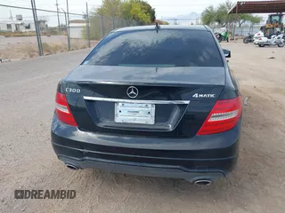 2012 Mercedes-Benz C-Class C 300 Sport with VIN WDDGF8BB7CA718546, listed as a IAAI auction lot 41901351 with 218,830 mi miles. Bid and sale history available at carsss.com. Image 16.