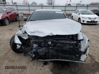2017 Infiniti Q60 Red Sport 400 with VIN JN1FV7ELXHM701983, listed as a Copart auction lot 84379614 with 44,784 mi miles and Salvage title. Bid and sale history available at DreamBid. Image 5.