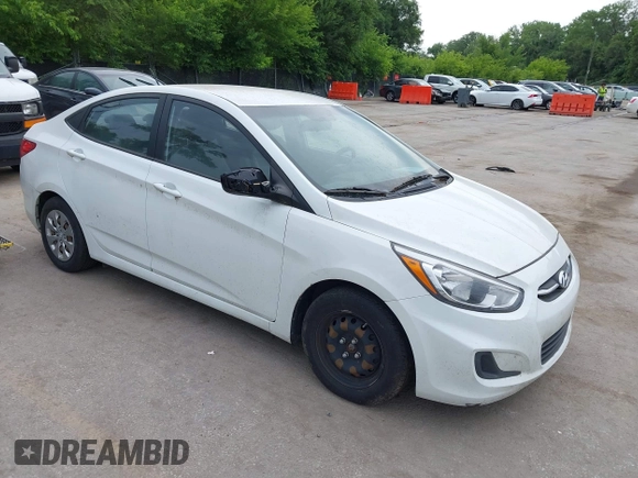 2016 Hyundai Accent SE with VIN KMHCT4AE0GU941453, listed as a IAAI auction lot 42533753 with 153,345 mi miles and . Bid and sale history available at DreamBid. Image 1.