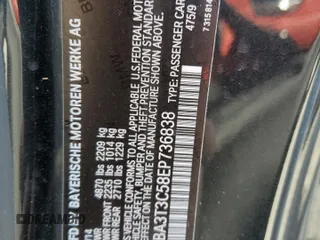 2014 BMW 4 Series 435i z VIN WBA3T3C58EP736838, wystawiony jako Copart lot #46022945 z przebiegiem 43 108 mil mil oraz Nie do naprawy. Historia ofert i sprzedaży dostępna na DreamBid. Obrazek 12.