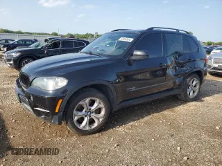 2011 BMW X5 50i with VIN 5UXZV8C55BL420755, listed as a Copart auction lot 65563504 with 135,154 mi miles and Salvage title. Bid and sale history available at DreamBid. Image 1.
