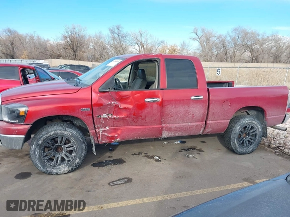 2008 Dodge 1500 SLT with VIN 1D7HU18288J202163, listed as a IAAI auction lot 41386500 with 161,213 mi miles. Bid and sale history available at carsss.com. Image 14.