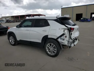 2021 Chevrolet TrailBlazer LS with VIN KL79MMS20MB087570, listed as a Copart auction lot 50818125 with 57,387 mi miles and Salvage Title. Bid and sale history available at carsss.com. Image 2.