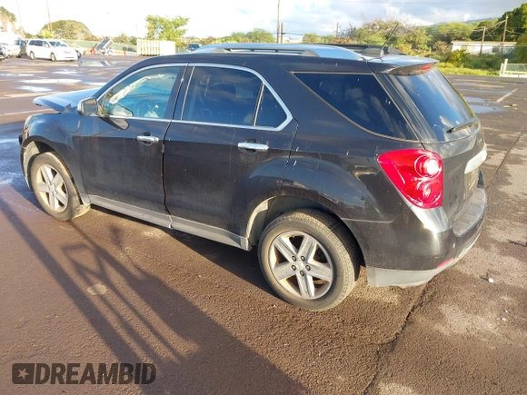 2015 Chevrolet Equinox LTZ with VIN 2GNALDEK7F6385870, listed as a IAAI auction lot 41697939 with 80,640 mi miles. Bid and sale history available at carsss.com. Image 3.