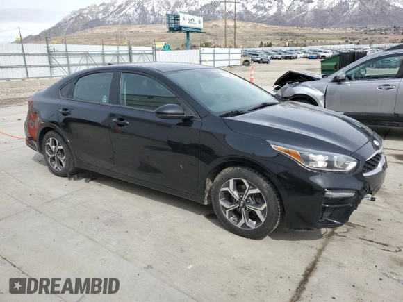 2019 Kia Forte LXS with VIN 3KPF24AD1KE067147, listed as a Copart auction lot 50060525 with 84,241 mi miles and Salvage Title. Bid and sale history available at DreamBid. Image 4.