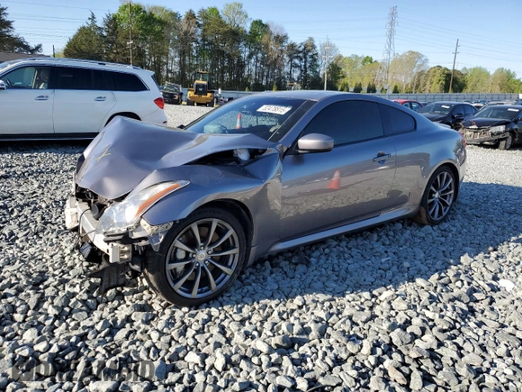 2008 Infiniti G37 Coupe Journey with VIN JNKCV64E08M101498, listed as a Copart auction lot 52478815 with 144,249 mi miles and Salvage Title. Bid and sale history available at carsss.com. Image 1.