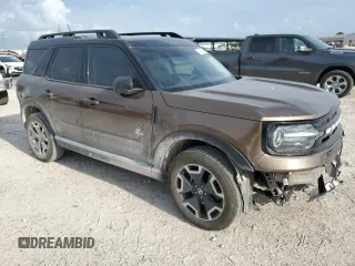 2022 Ford Bronco Sport Outer Banks with VIN 3FMCR9C65NRD59788, listed as a Copart auction lot 54941435 with 59,184 mi miles and Salvage title. Bid and sale history available at DreamBid. Image 4.
