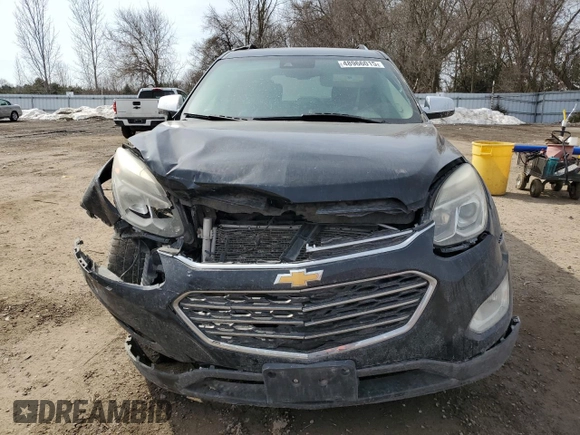 2017 Chevrolet Equinox Premier with VIN 2GNFLGE33H6126246, listed as a Copart auction lot 48966015 with 235,425 mi miles and Salvage Title. Bid and sale history available at carsss.com. Image 5.