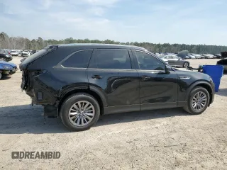 2025 Mazda CX-90 Preferred with VIN JM3KKBHD1S1208382, listed as a Copart auction lot 49275765 with 15,200 mi miles and Salvage title. Bid and sale history available at DreamBid. Image 3.