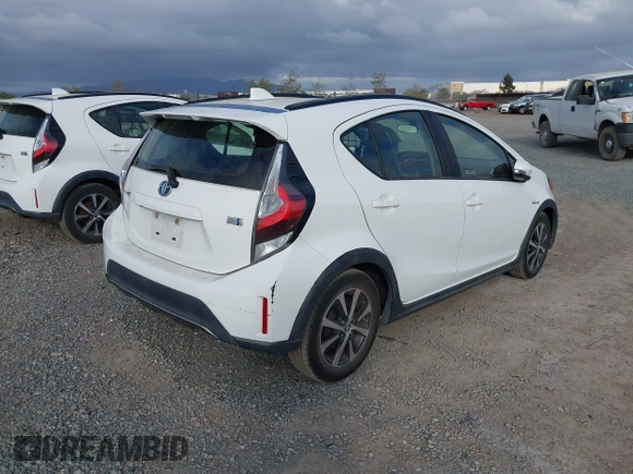 2018 Toyota Prius One with VIN JTDKDTB39J1599675, listed as a IAAI auction lot 42041921 with 64,586 mi miles and . Bid and sale history available at DreamBid. Image 4.