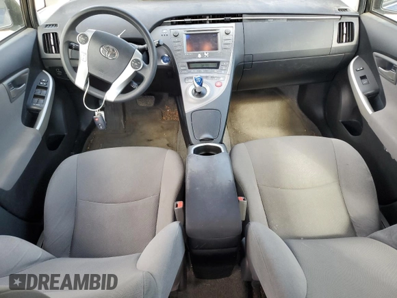 2014 Toyota Prius Four with VIN JTDKN3DU2E0381009, listed as a Copart auction lot 55391645 with 116,227 mi miles and Non Repairable. Bid and sale history available at DreamBid. Image 8.