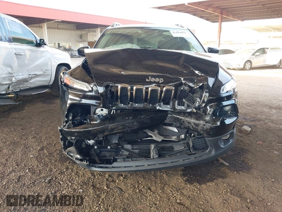 2017 Jeep Cherokee Latitude with VIN 1C4PJLCB1HW641872, listed as a IAAI auction lot 41404099 with 64,782 mi miles and . Bid and sale history available at carsss.com. Image 12.