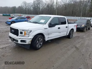 2019 Ford F-150 XL with VIN 1FTEW1CP0KKF10214, listed as a IAAI auction lot 41222565 with 76,920 mi miles and . Bid and sale history available at carsss.com. Image 17.