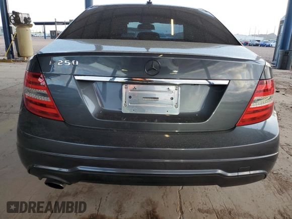 2014 Mercedes-Benz C C 250 Sport with VIN WDDGF4HB9EA957177, listed as a Copart auction lot 52532625 with 82,230 mi miles and Salvage Title. Bid and sale history available at carsss.com. Image 6.