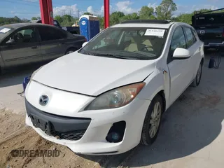 2013 Mazda 3 i Touring with VIN JM1BL1L70D1766020, listed as a IAAI auction lot 41548499 with 236,833 mi miles and . Bid and sale history available at carsss.com. Image 2.