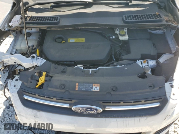 2014 Ford Escape SE with VIN 1FMCU0GX2EUA81549, listed as a Copart auction lot 53231685 with 107,546 mi miles and Salvage Title. Bid and sale history available at carsss.com. Image 12.