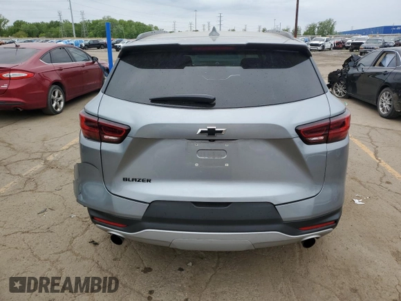 2023 Chevrolet Blazer LT с VIN 3GNKBCR43PS233892, выставлен на аукционе Copart как лот 57329245 с пробегом 28 223 миль миль и На запчасти • Non repairable. История ставок и продаж доступна на DreamBid. Изображение 6.