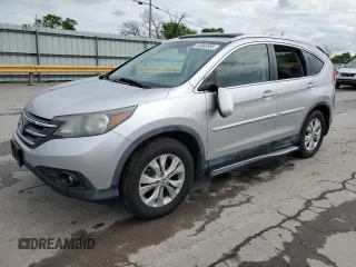 2012 Honda CR-V EX-L with VIN JHLRM4H77CC002810, listed as a Copart auction lot 54560385 with 122,349 mi miles and Salvage Title. Bid and sale history available at carsss.com. Image 1.