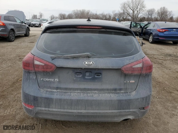 2016 Kia Forte 5-Door EX with VIN KNAFX5A83G5589952, listed as a Copart auction lot 47013235 with NaN miles and Salvage Title. Bid and sale history available at carsss.com. Image 6.