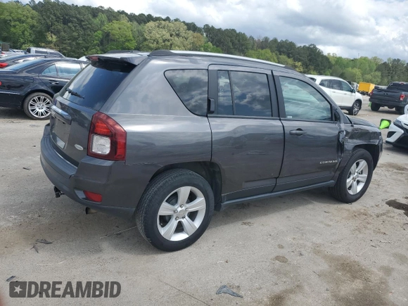 2016 Jeep Compass High Altitude Edition with VIN 1C4NJCEA8GD536591, listed as a Copart auction lot 49684545 with 85,212 mi miles and Salvage Title. Bid and sale history available at carsss.com. Image 3.