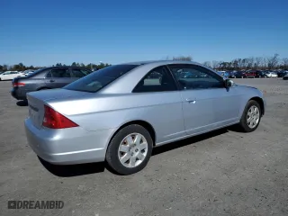 2001 Honda Civic EX with VIN 1HGEM21941L067916, listed as a Copart auction lot 50098325 with 161,694 mi miles and Salvage Title. Bid and sale history available at carsss.com. Image 3.