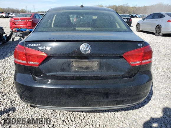 2014 Volkswagen Passat S with VIN 1VWAS7A35EC043347, listed as a Copart auction lot 49770115 with 125,893 mi miles and Salvage Title. Bid and sale history available at carsss.com. Image 6.