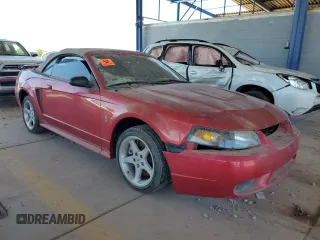 2001 Ford Mustang SVT Cobra z VIN 1FAFP46V41F191300, wystawiony jako Copart lot #66165345 z przebiegiem Nie podano mil oraz Czysty tytuł • Clean title. Historia ofert i sprzedaży dostępna na DreamBid. Obrazek 4.