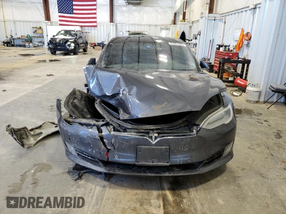 2017 Tesla Model S 100D with VIN 5YJSA1E2XHF197245, listed as a Copart auction lot 45961805 with Not provided miles and Non repairable. Bid and sale history available at DreamBid. Image 5.