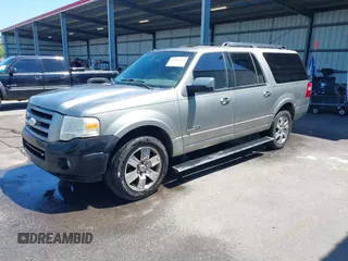 2008 Ford Expedition EL Limited with VIN 1FMFK19528LA82425, listed as a IAAI auction lot 42046020 with 265,012 mi miles. Bid and sale history available at carsss.com. Image 2.