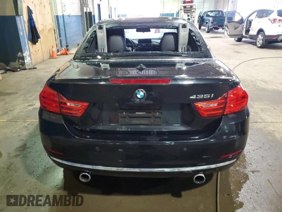 2015 BMW 4 Series 435i z VIN WBA3T3C52FP739087, wystawiony jako Copart lot #50950165 z przebiegiem 97 401 mil mil oraz Czysty tytuł • Clean title. Historia ofert i sprzedaży dostępna na DreamBid. Obrazek 6.
