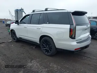 2024 Cadillac Escalade 4WD Sport Platinum with VIN 1GYS4GKL2RR140583, listed as a IAAI auction lot 42497577 with 9,887 mi miles and . Bid and sale history available at DreamBid. Image 3.