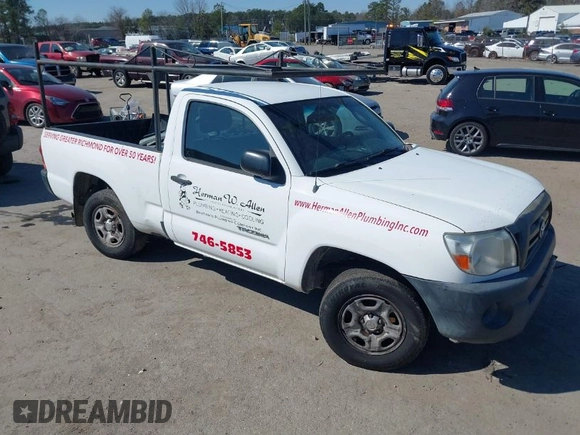 2008 Toyota Tacoma with VIN 5TENX22N58Z512628, listed as a IAAI auction lot 41662692 with 242,634 mi miles. Bid and sale history available at carsss.com. Image 1.