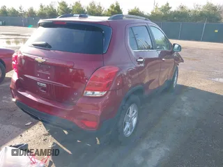 2018 Chevrolet Trax LT with VIN 3GNCJLSB5JL307086, listed as a IAAI auction lot 41941778 with 109,985 mi miles and . Bid and sale history available at carsss.com. Image 4.