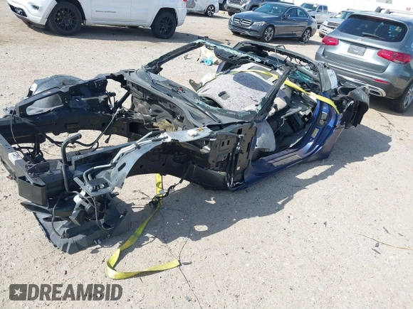 2017 Chevrolet Corvette Z51 1LT z VIN 1G1YH2D73H5114175, wystawiony jako IAAI lot #40699522 z przebiegiem Nie podano mil oraz . Historia ofert i sprzedaży dostępna na DreamBid. Obrazek 2.