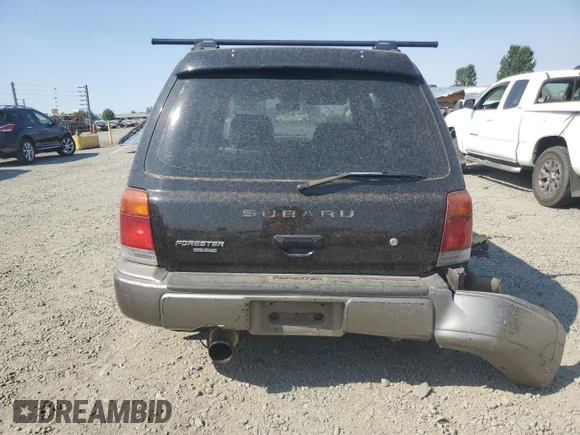 1998 Subaru Forester S with VIN JF1SF655XWH757292, listed as a Copart auction lot 65753054 with 231,877 mi miles and Salvage Title. Bid and sale history available at carsss.com. Image 6.