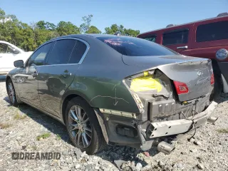 2011 Infiniti G37 Journey with VIN JN1CV6AP9BM507118, listed as a Copart auction lot 72356254 with 114,441 mi miles and Salvage Title. Bid and sale history available at DreamBid. Image 2.