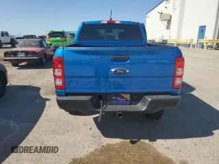 2022 Ford Ranger XL with VIN 1FTER4EH1NLD03330, listed as a Copart auction lot 52520315 with 26,574 mi miles and Salvage title. Bid and sale history available at DreamBid. Image 6.
