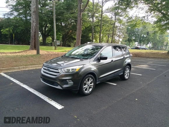 2017 Ford Escape SE with VIN 1FMCU0GD6HUD48718, listed as a Copart auction lot 55395555 with 120,866 mi miles and Clean Title. Bid and sale history available at carsss.com. Image 2.