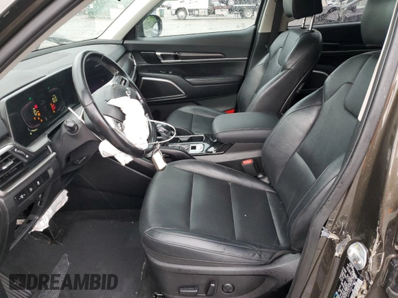 2023 Kia Telluride S с VIN 5XYP6DGC9PG343463, выставлен на аукционе Copart как лот 57703005 с пробегом 124 966 миль миль и Списание • Salvage title. История ставок и продаж доступна на DreamBid. Изображение 7.